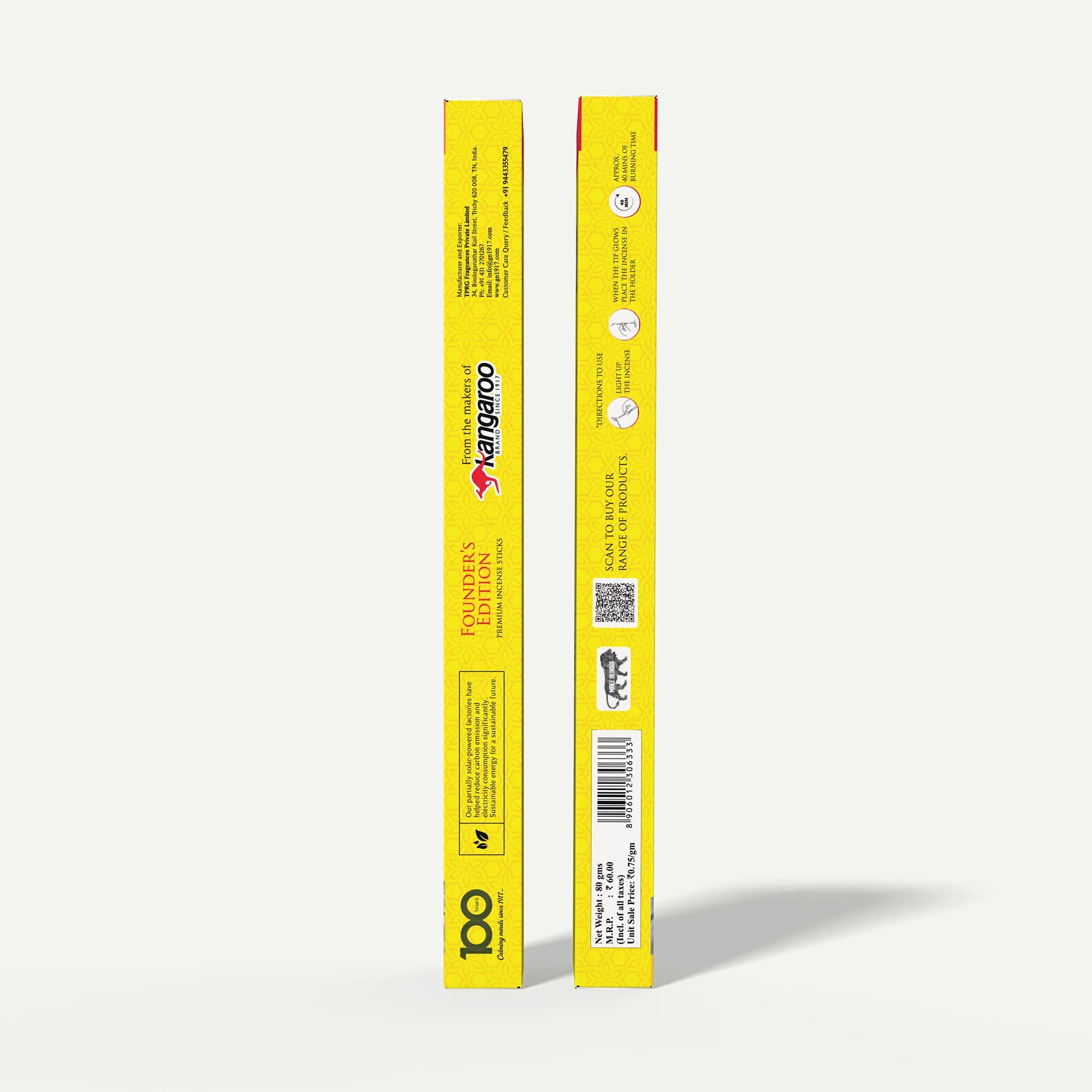 G.N. 1917 Founder's Edition Incense Sticks - Image 3