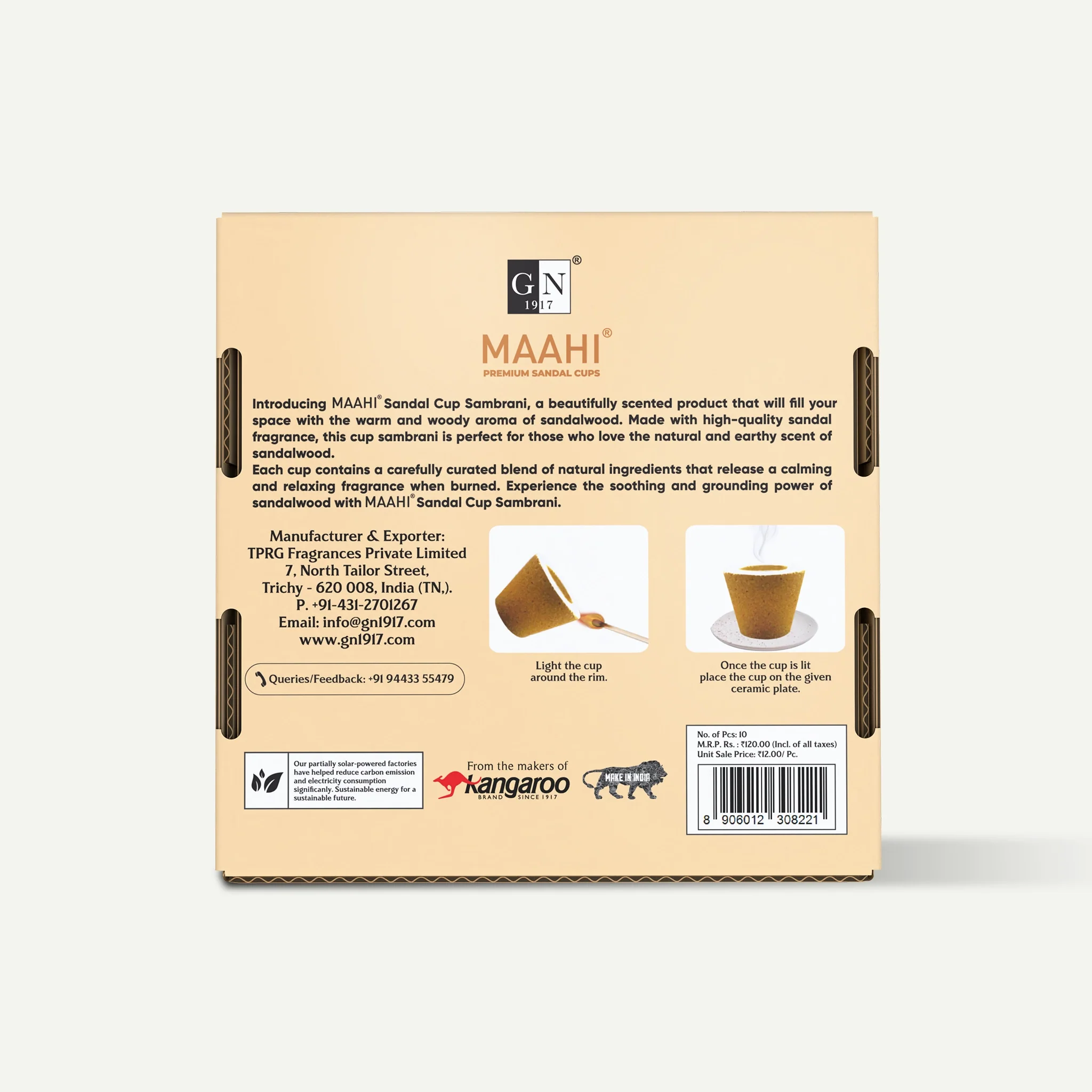 Maahi Sandal Cups - Image 3